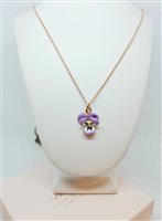 Collana Elecicale Gioielli Donna in Argento Zircone ELECIACALE-VIOLA - ELECIACALE-VIOLA